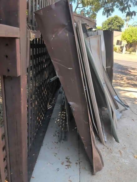 Photo of free Old Metal Garden Shed Scrap Metal (Valley Glen) #3