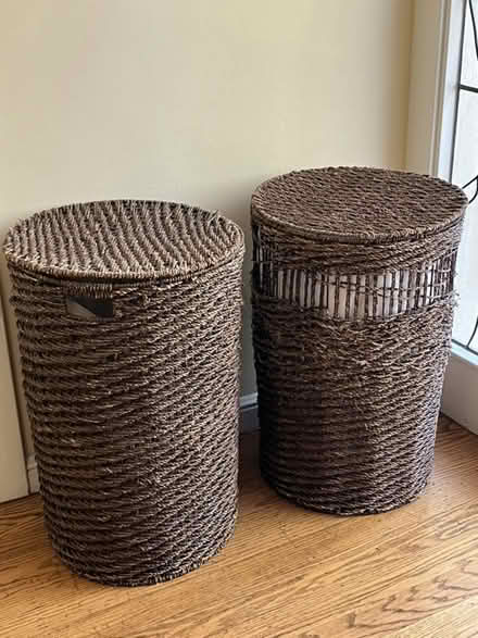 Photo of free Wicker clothes hampers (Berkeley, near Claremont Hotel) #1