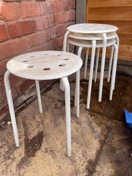 Photo of free Four stacking stools (Sherwood NG5) #1