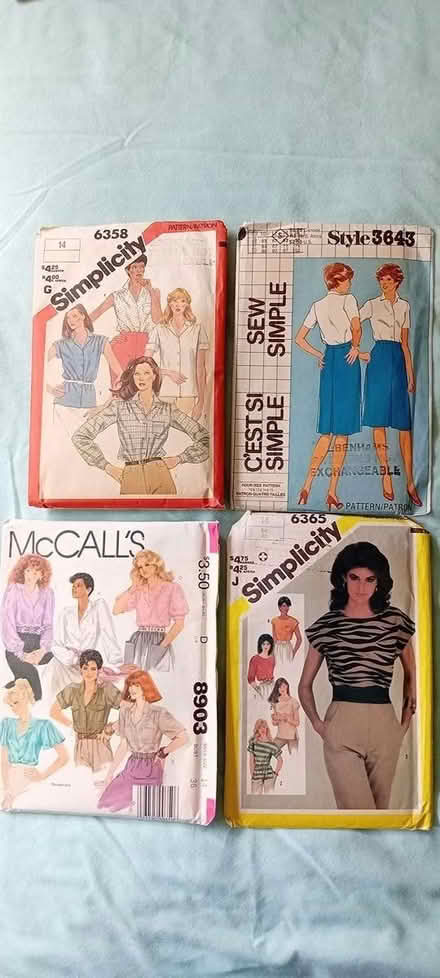 Photo of free Vintage blouse/top sewing patterns (Wokingham, RG41) #1