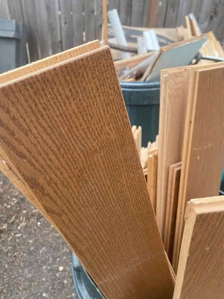 Photo of free Prefinished oak flooring (SE Woodstock area) #2