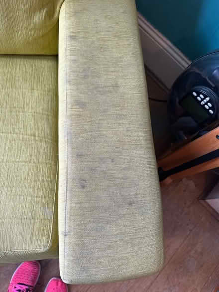 Photo of free Light lime green sofa from a children’s room (Fiveways BN1) #3