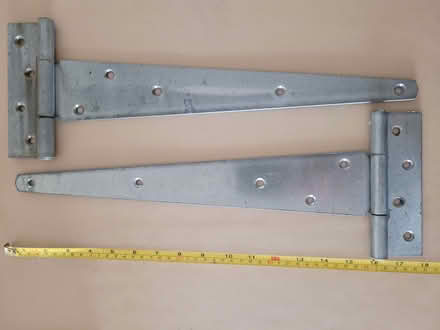 Photo of free Pair of Metal Strap Hinges. (Penrith CA11) #1
