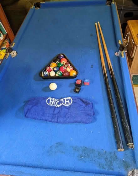 Photo of free Small pool table in fair condition (Botley OX2) #1