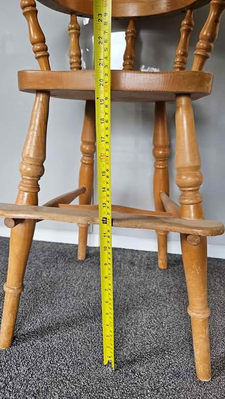 Photo of free Pine child's high chair (Wigmore, Gillingham) #4