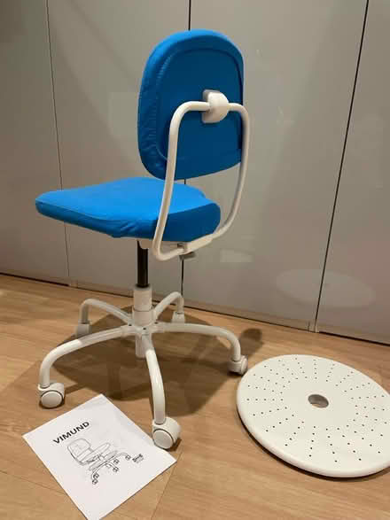 Photo of free Childrens Swivel Desk Chair Blue (Guildford GU2) #2