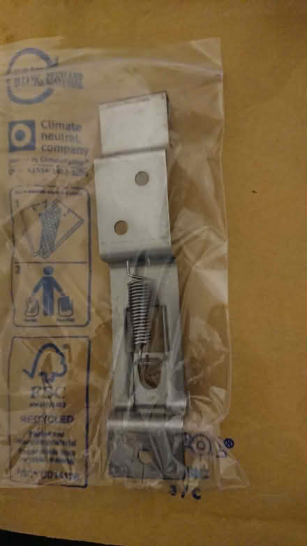 Photo of free Trailer number plate clip (Bolney RH17) #1