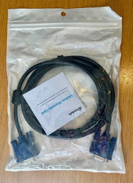 Photo of free Monitor VGA Cable (male→female) (Highbury Barn N5) #1