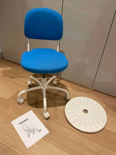 Photo of free Childrens Swivel Desk Chair Blue (Guildford GU2) #1