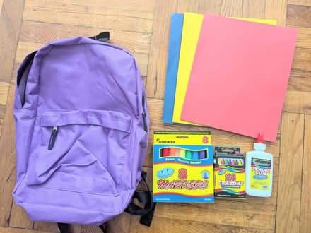 Photo of free Kid Book Bag School Supplies (11415) #1