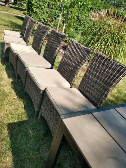Photo of free Table & 6 Chairs (Near Baseline Rd. & Clyde Ave.) #2