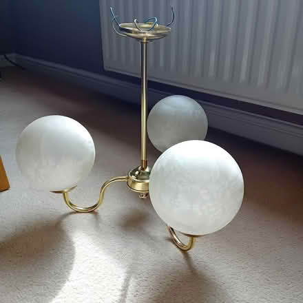 Photo of free Gold ceiling light (Benhall GL51) #1