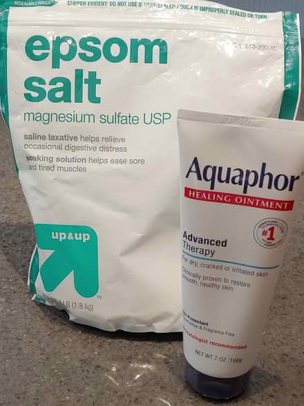 Photo of free Epsom Salt and Aquaphor (94087) #1