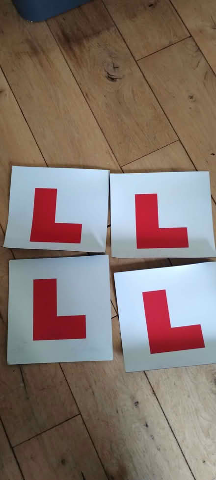 Photo of free L-plates (Linslade LU7) #1