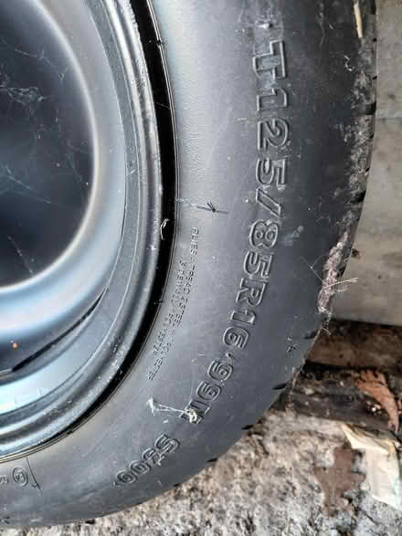 Photo of free Spare wheel for Ford Focus (Woodcote) #1