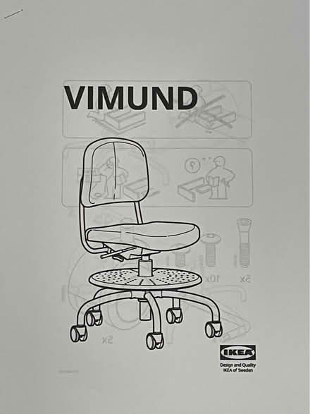 Photo of free Childrens Swivel Desk Chair Blue (Guildford GU2) #4