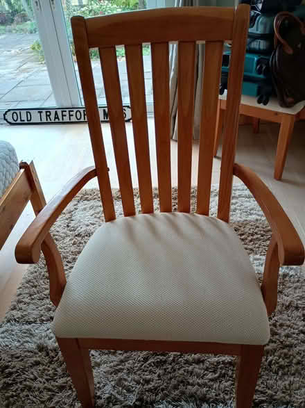 Photo of free Two dining carvery chair's (Wirksworth DE4) #1