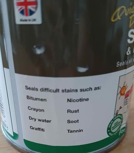 Photo of free Stain Blocker 250ml tin (Wallisdown BH12) #3