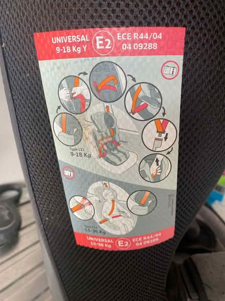 Photo of free Car seat (Oranmore) #2