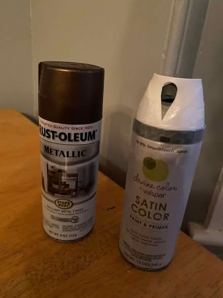 Photo of free Metallic spray paint (Lowell and highland) #1