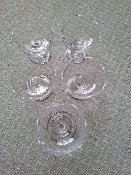 Photo of free Glass sundae dishes (Ballyhenry BT36) #1