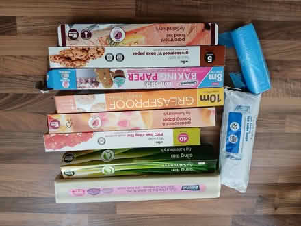 Photo of free Cling film & Greaseproof baking paper (North Hinksey OX2) #1