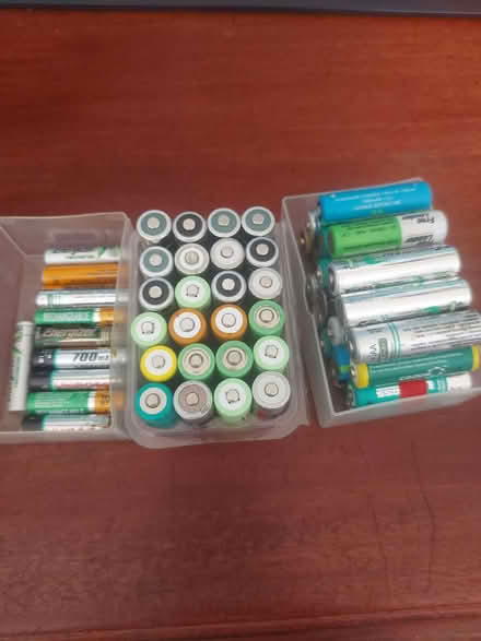 Photo of free A lot of AA and AAA rechargeable batteries (Cutteslowe OX2) #1