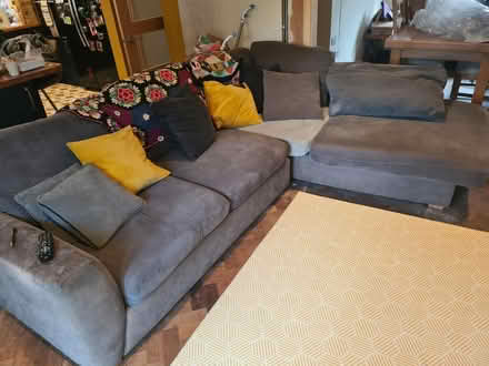 Photo of free Large grey corner sofa (University of Bath) #2