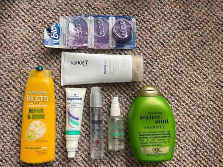 Photo of free Hair & Bathroom items (Denton) #1