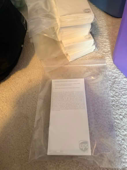 Photo of free Blank White 4x8.5 Sticker Labels (Lower east side) #1