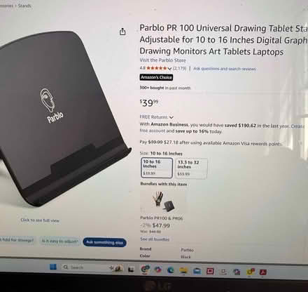 Photo of free Portable monitor with stand (South Slope) #3