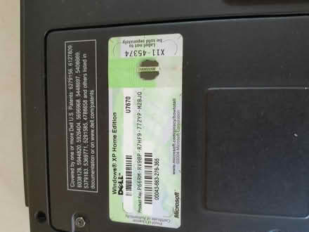 Photo of free Old Dell Inspiron 9300 laptop (SG17 (Shefford)) #3