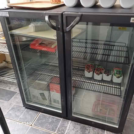 Photo of free Broken glass fronted fridge (Birkenhead, CH42) #1