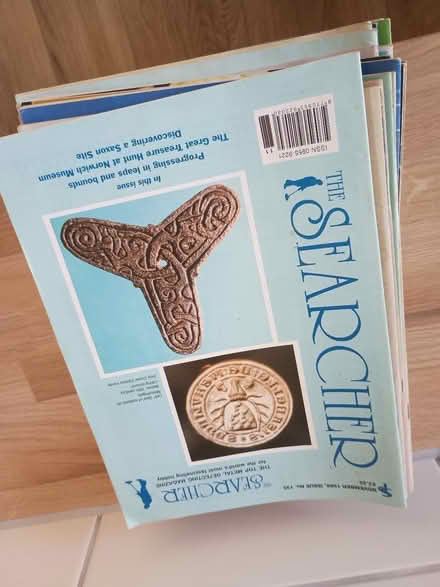 Photo of free 28 The Searcher treasure detecting magazines (Woodley RG5) #1