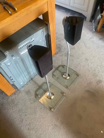 Photo of free Speaker Stands & Speakers (Taunton Lyngford District Ward TA2) #2