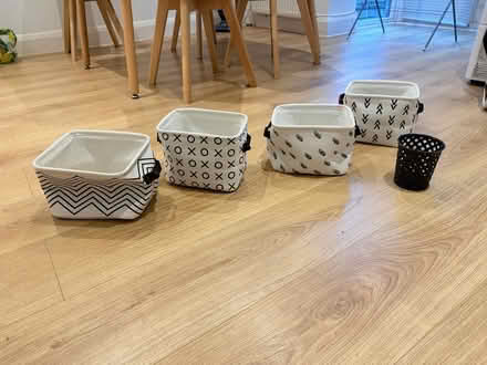 Photo of free Set of Fabric Storage Baskets (Tuffnel Park N19) #1