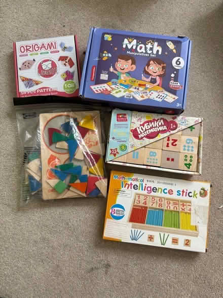 Photo of free Educational toys - Maths (Belsize Park NW3) #1