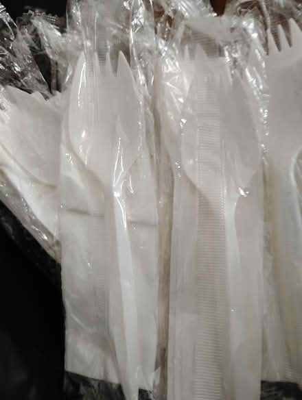 Photo of free Lots and Lots of Plastic Sporks (Georgia Ave Petworth) #1