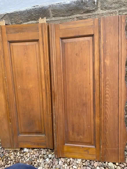 Photo of free Victorian Ash wood bed end x 2 (BD17 5LZ) #2