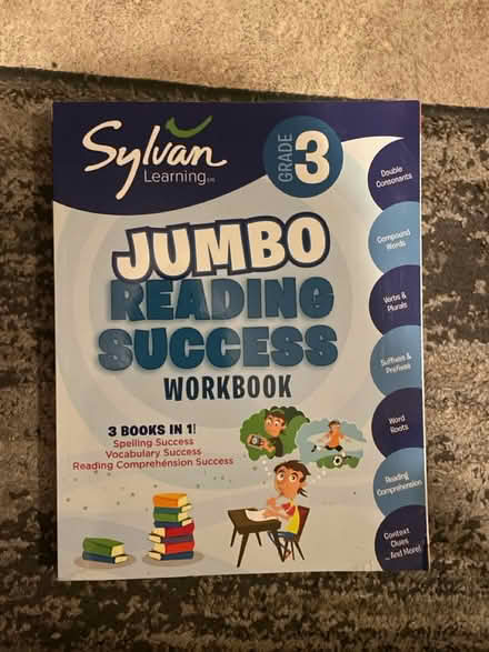 Photo of free jumbo reading success workbook (Sunset park) #1
