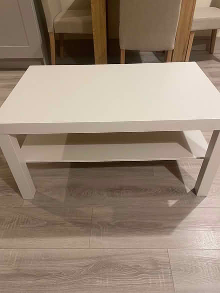 Photo of free IKEA white coffee table (Ballymun Dublin 11) #1