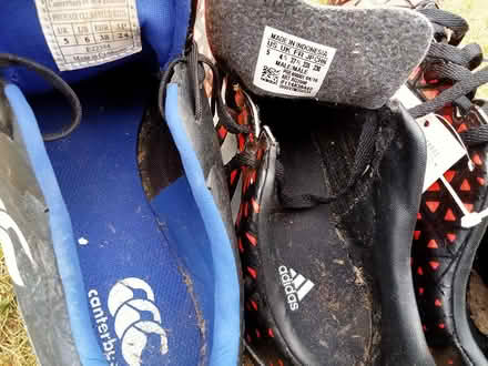 Photo of free 2 pairs of boys football boots &bag (Bridge of Don) #2