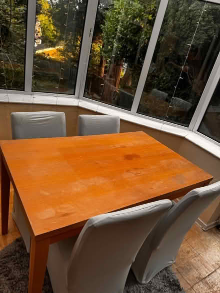 Photo of free Table and 4 chairs (M25 Prestwich) #4