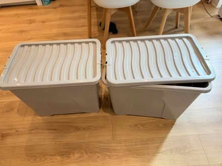 Photo of free Plastic Storage Box with Lid (Tuffnel Park N19) #1