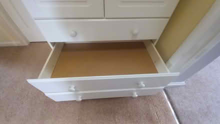 Photo of free White wardrobe with 3 drawers (Central Letchworth) #3