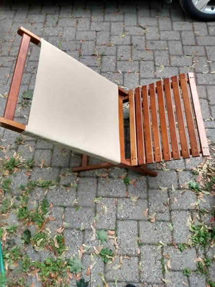 Photo of free Deck Chair (Near Baseline Rd. & Clyde Ave.) #1