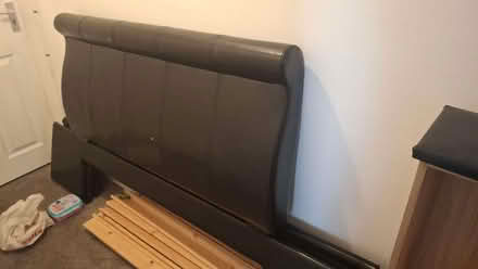 Photo of free Double bed frame (Boscombe BH1) #1