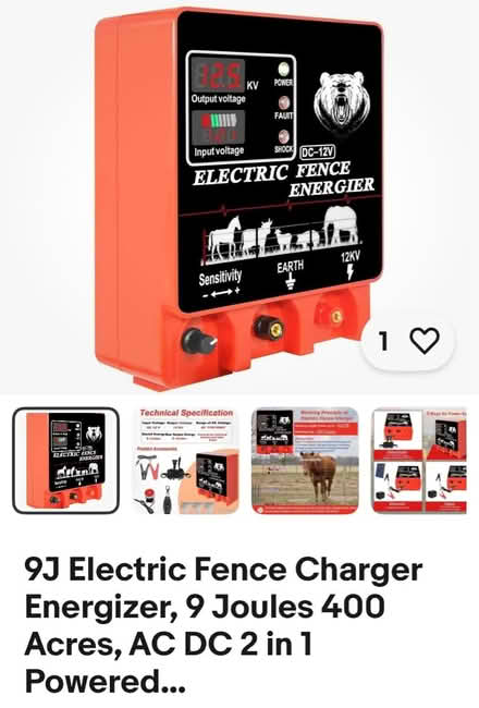 Photo of Electric Fence Charger (Shepherdstown WV) #2