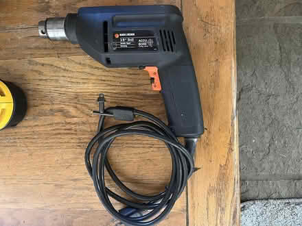 Photo of free Black and Decker corded drill (south San Jose) #1