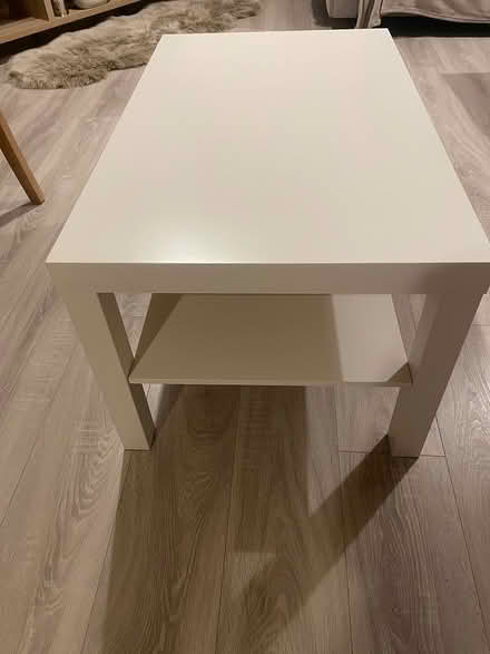 Photo of free IKEA white coffee table (Ballymun Dublin 11) #2
